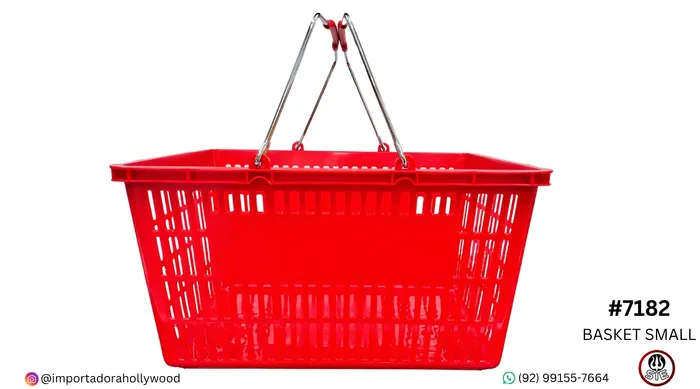 CESTO COMPRAS PLASTICO - BASKET SMALL