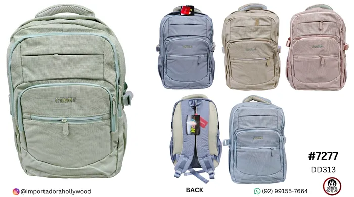 MOCHILA CROM 18 DD313 A=42CM* L=33CM* C=18CM