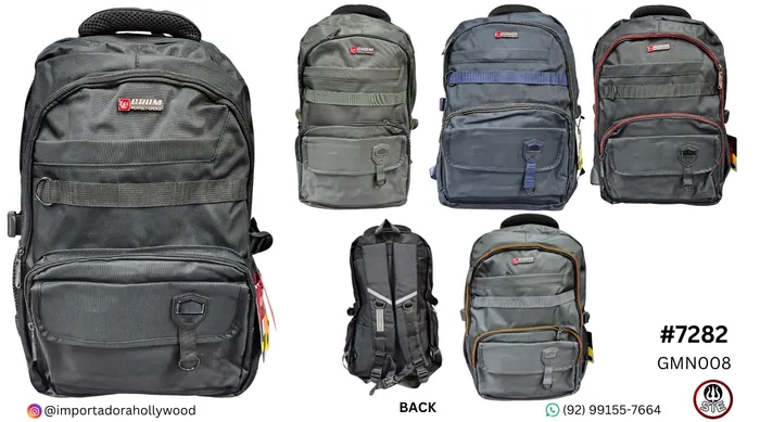 MOCHILA CROM 20 GMN008 A=42CM* L=33CM* C=18CM